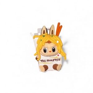 Pop mart wacky mart the monsters labubu or Zimomo figurine decor